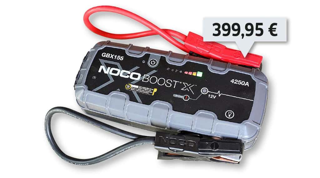Start-Ladebooster GBX 155 von Noco: Power-Würfel