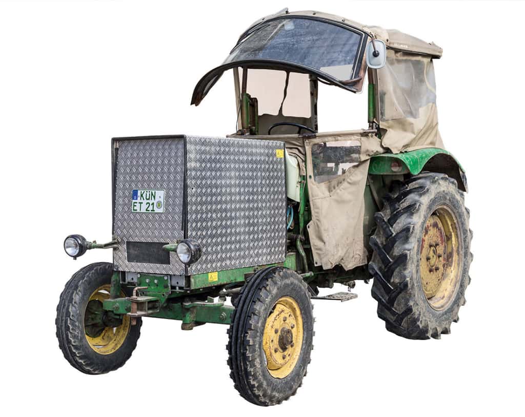 Elektro-Traktorumrüstung: Diesel raus, Strom rein
