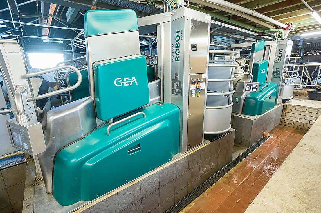 Gea DairyRobot R9500 Multibox Als Zweibox System Im Test Gea DairyRobot R9500 Multibox Als Zweibox System Im Test
